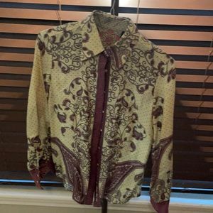 Vintage Paisley Blouse